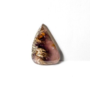 Java plume agate cabochon ,wingate cabochon wire wrapping , jewelry making , agate silver pendant