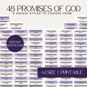 Cartes imprimables pour les Ecritures saintes promesses versets bibliques encourageants Versets bibliques promesses imprimables de Dieu pourpre