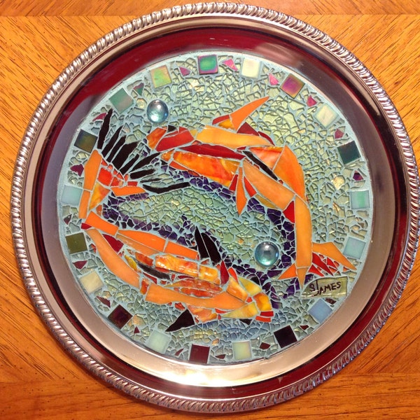 Mosaic Koi - Etsy