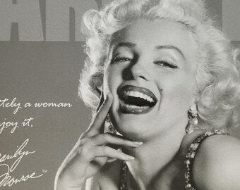 Marilyn Monroe, a woman, metal sign, 12 x 16, USA H1532