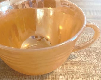 Luster Ware Cup, Fire King Oven Ware, USA