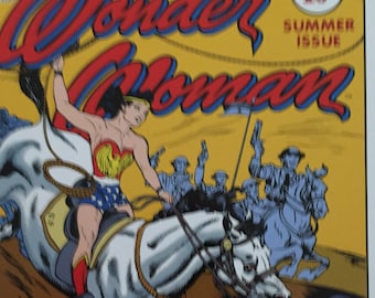 Vintage Art - Wonder Woman, Cover #1, metal sign, 12 x 16, USA V2086