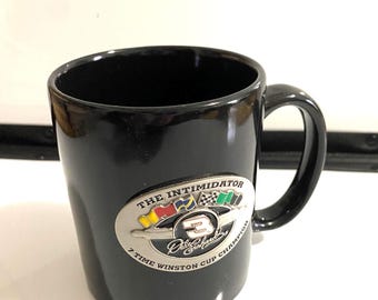 Dale Earnhardt Sr, The Intimidator, Pewter Plaque, Ceramic Mug, Winston Cup