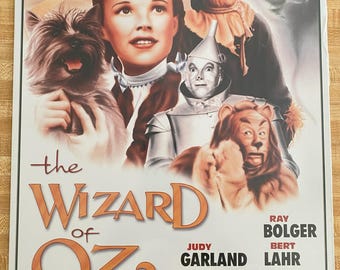 Dorothy WOZ Poster, Turner Ent, Retro metal sign, 12 x 16, USA V1563