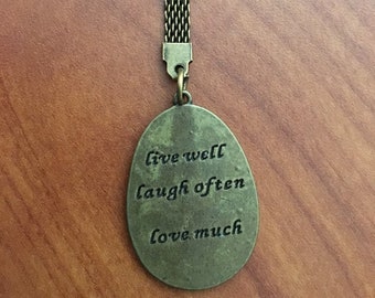 Keychain, Live Well, Laugh Often, Love Much, KC41