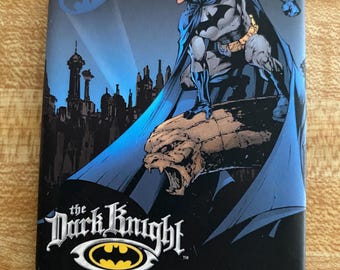 The Dark Knight, Batman, Vintage, Retro Metal Magnet, 2"x3", Rolled Edges, M1356