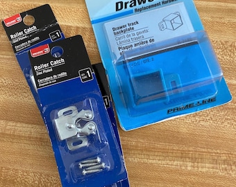 Replacement Parts, Roller Catch, Drawer Guide, New