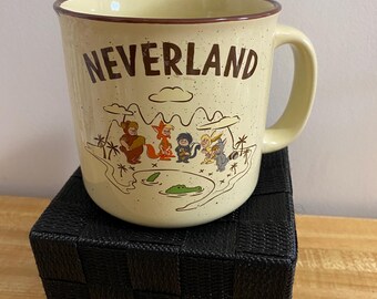 Large Ceramic Mug, Neverland, 20 Oz, Disney