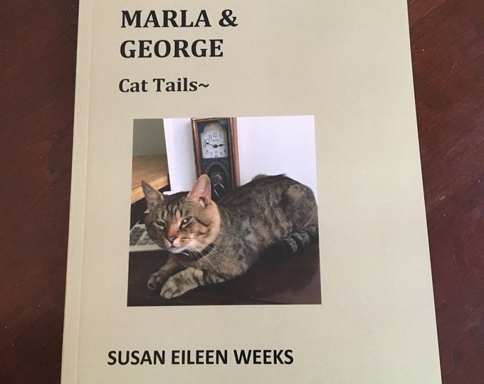 Featured listing image: Book- Marla & George Cat Tails~, three mystery stories for cat lovers, general fiction