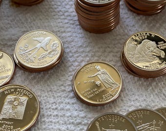 S Proof, Individual State Quarters, pick the State, Protective Capsules