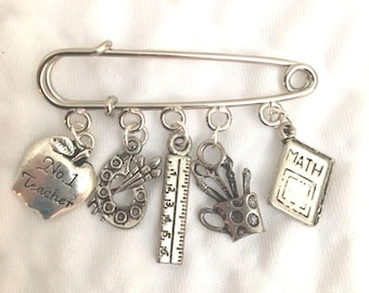 Teacher, Educator, Brooch, Fashion, PIN4