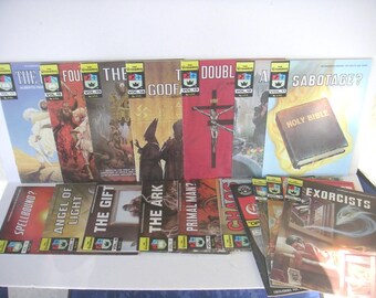 Comics, Crusader Christian, Chick, 17 volumes & Sword Series, 2 vol. Unread condition 1974-1988