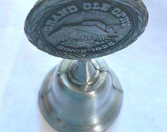 Pewter Bell, Grand Ole Opry, Souvenir, Molded