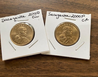 Sacagawea Dollar Circulated, assorted years