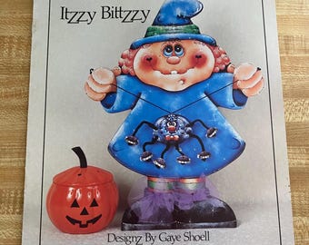 Lizzie & Itzzy Bittzzy,  Tole Painting,  by Gaye Shoell, Booklet, 1990