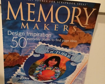 Memory Makers, inspiring scrapbook ideas, Sept/Oct 2000