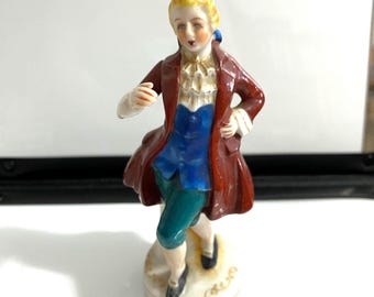 Victorian Man, Dancer, 5 1/2” tall 1945-52, made in occupied Japan