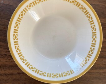 Syracuse China, Syratite Restaurant Ware, Sauce or Veggie Dish, Honeycomb 1970s