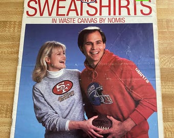 For Sweatshirts, NFL graphic designs, Waste Canvas by Nomis, Booklet, 1988, 404