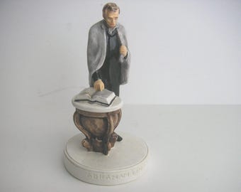 Abraham Lincoln, Sebastian Miniatures, Lance 6002, red label, 1982, SML85C