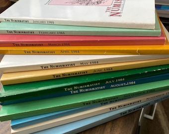 The Numismatist, 1984, 12 months, Volume 97