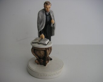 Abraham Lincoln, Sebastian Miniatures, Lance 6002, red label, 1982, SML85C