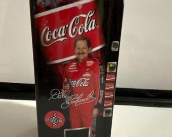 Dale Earnhardt Sr, #3 Coca Cola Car, Vending Machine Tin, 1998, 1/64 scale