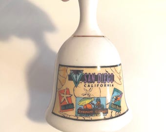 Bell, San Diego, Souvenir, 4 1/2” tall