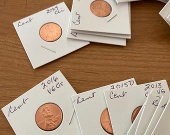 Lincoln Memorial, Cent or Penny, 1996-2025, Circulated