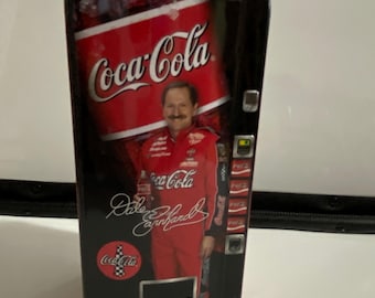 Dale Earnhardt Sr, #3 Coca Cola Car, Vending Machine Tin, 1998, 1/64 scale
