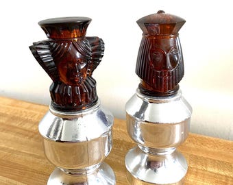 Chess, King & Queen II, Spicy Avon Aftershave, Bottle, 3 Oz, 1970s