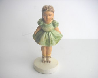 Sebastian Miniatures: Girl on Roller Skates - Sidewalk Days, 1980 Limited Edition