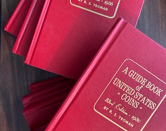 A Guide Book of United States Coins, The Red Book, R S Yeoman, 1980-1988