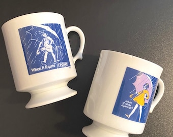 Morton Advertising, When it rains it pours, Umbrella Girl Mug