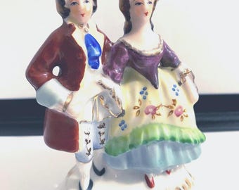 Victorian Couple, Marutama, Occupied Japan, 1945-52