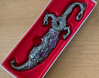 Medieval, Novelty Dragon Dagger, Cosplay, Red or Purple