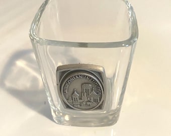 Smithsonian Souvenir, Shot Glass, Pewter Logo