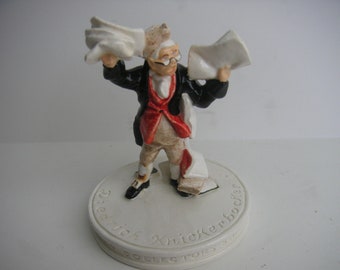 Sebastian Miniatures, Washington Irving Series, Diedric Knickerocker, SML145A, Private Issue, COPR 1980