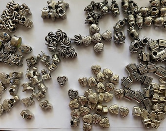 Assorted Fashion Beads, European Style, see list & photos