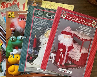 Dolls, Angels, Toys, Dinosaur, Instruction booklets