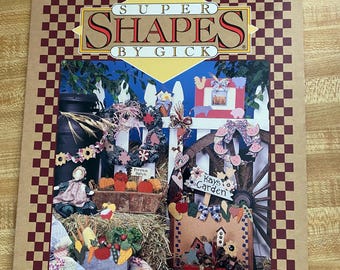 Super Shapes by Glick, basic techniques, 1994, folder of tips.