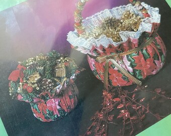 Decorator Baskets, Recycling Containers, 1991 instruction booklet, C247-8600