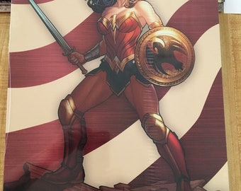 Wonder Woman, Movie, metal sign, 12 x 16, USA VWW2056