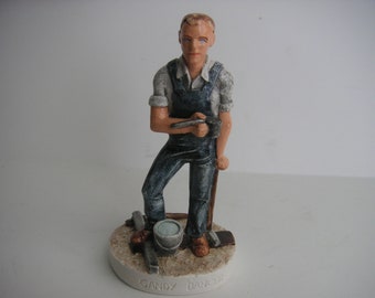 Sebastian Miniatures, Men who made America Series, Gandy Dancer (Railroad), SML397, COPR 1982 PW Baston Jr