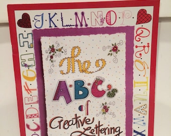 ABC, Creative Lettering, EK, 1997