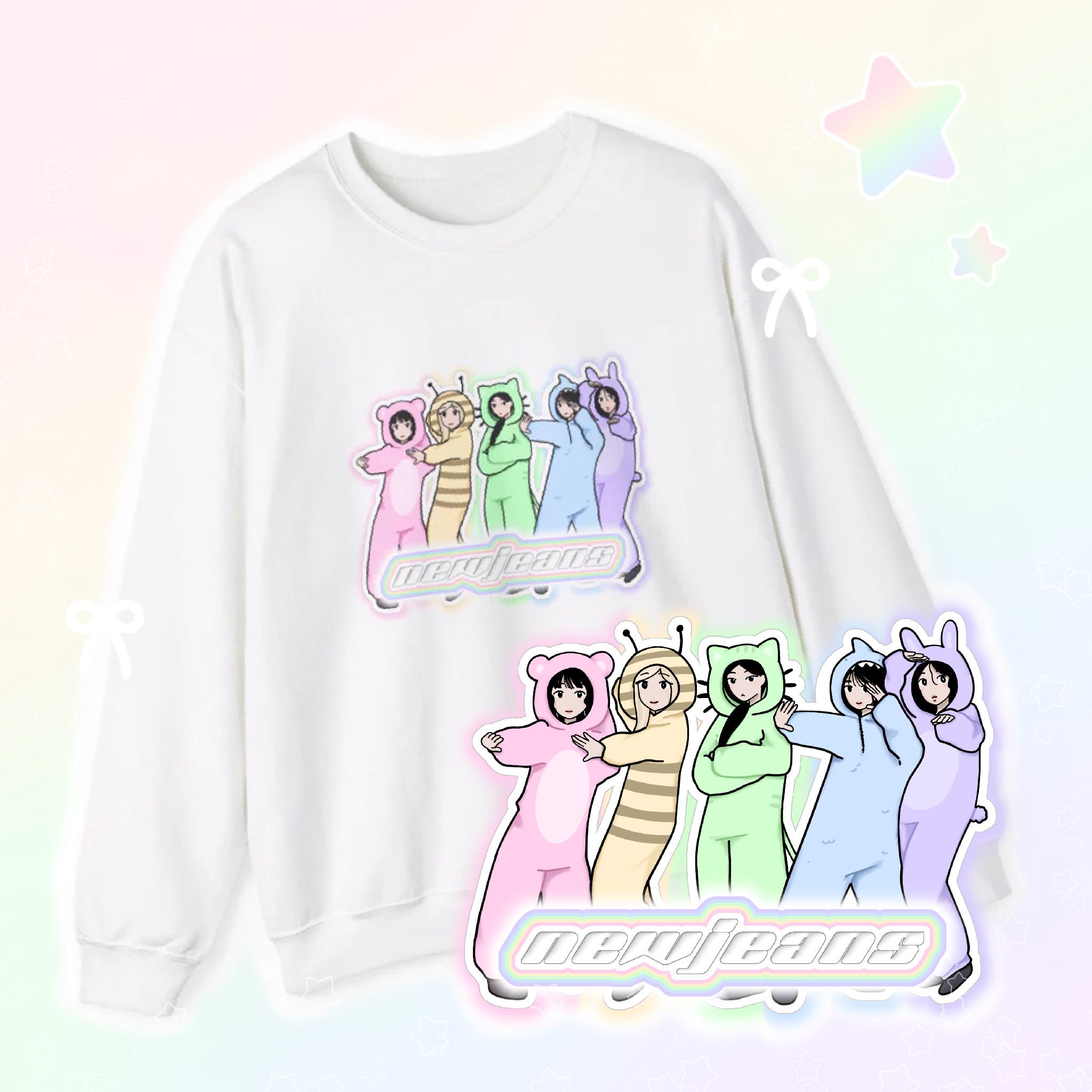 Sweatshirt Newjeans - Etsy