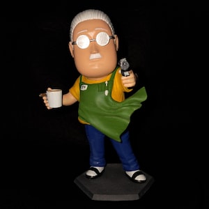 SAKAMOTO DAYS – Taro Sakamoto [Chibi] – EXKLUSIVE 3D-Harzfigur/Statue von OtakuVault Studio (12 cm)