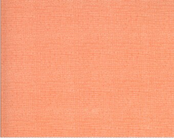 Fabric By The Half Yard, Moda Solana Thatched Peach 48626 139 100% Cotton Sewing Quilting