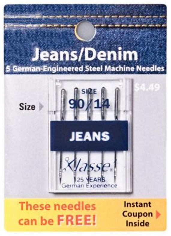 Aggregate 107+ machine needle for denim latest