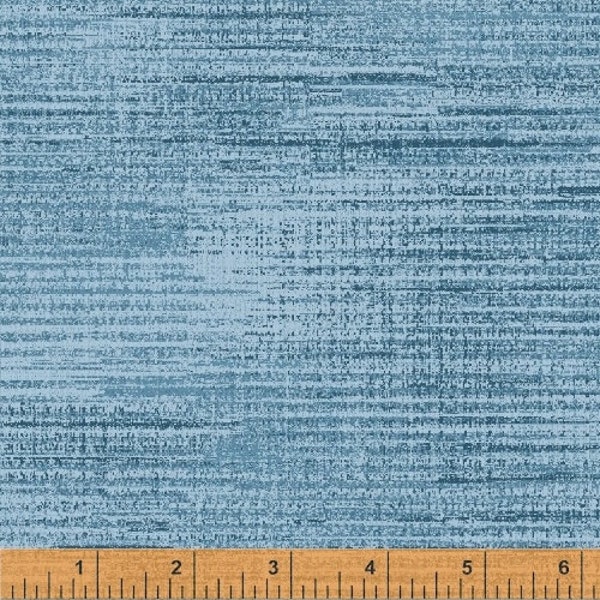 Fabric By The Half Yard, Windham Terrain Blue Bird 50962-8 Quilting, Sewing 100% Cotton